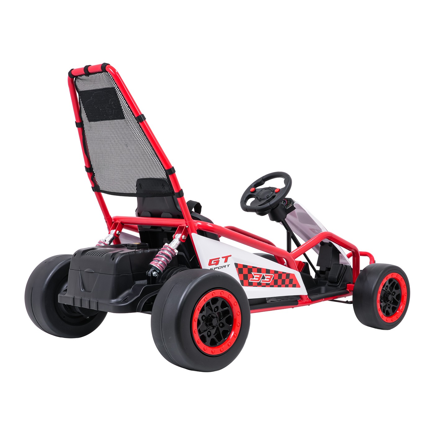 Motokára TORNADO s funkciou driftu červená