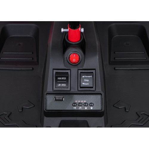 Motokára TORNADO s funkciou driftu červená