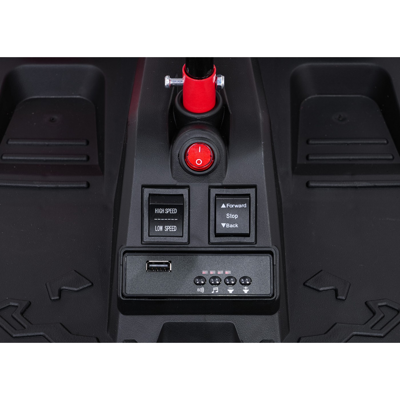 Motokára TORNADO s funkciou driftu červená