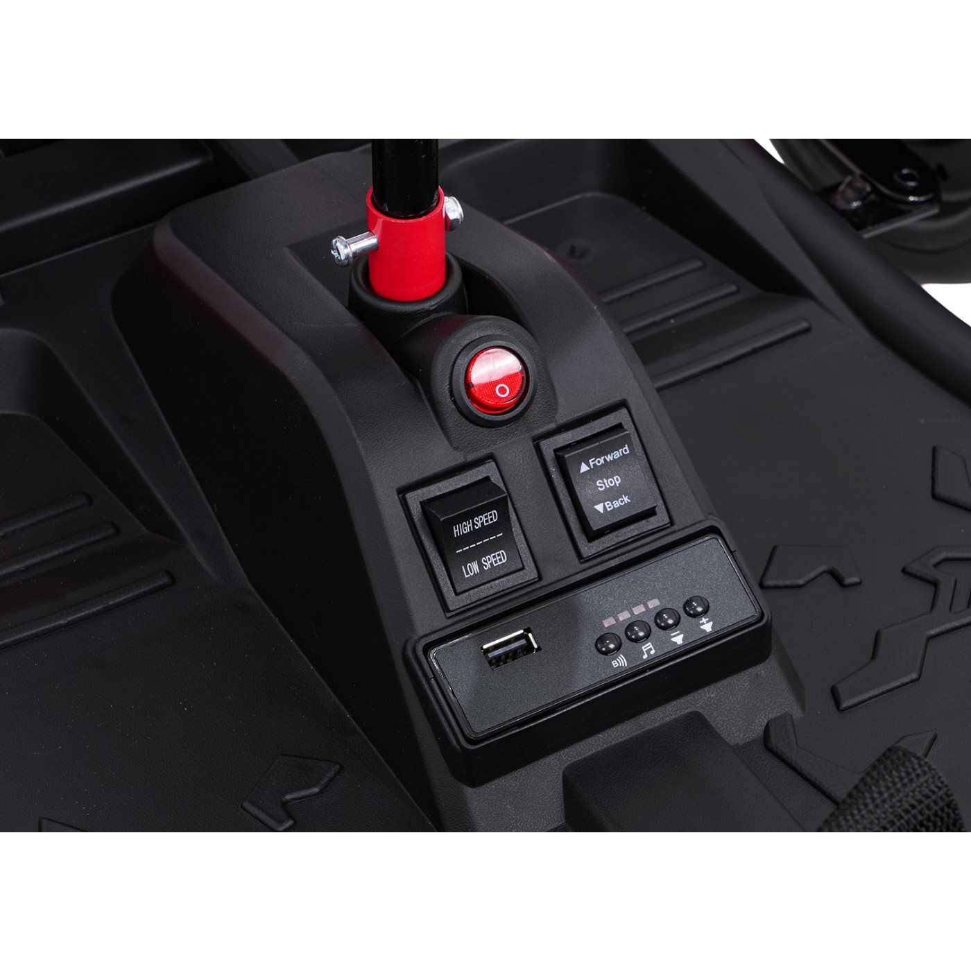 Motokára TORNADO s funkciou driftu červená