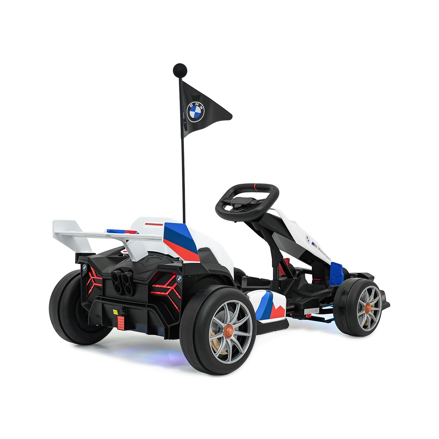 BMW Motokárové vozidlo s funkciou Drift, biela
