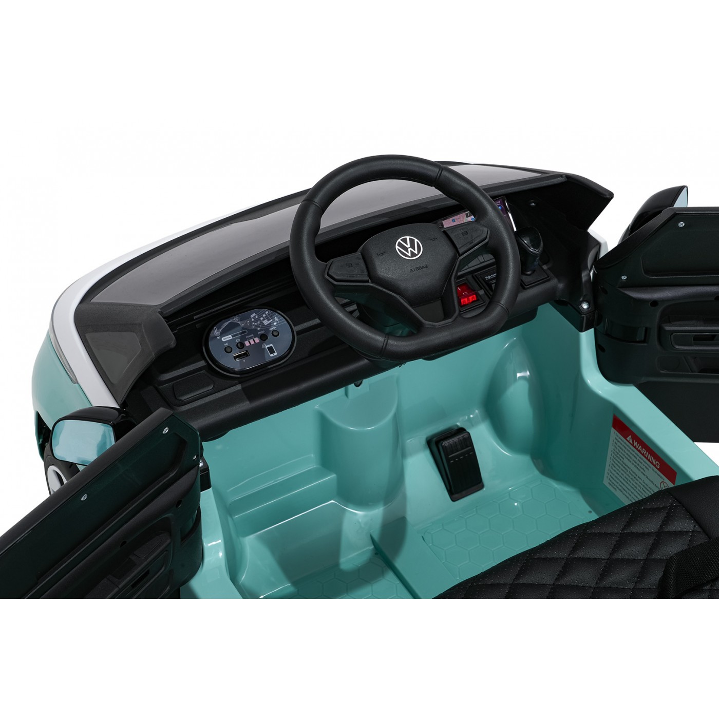 Volkswagen ID BUZZ modré vozidlo