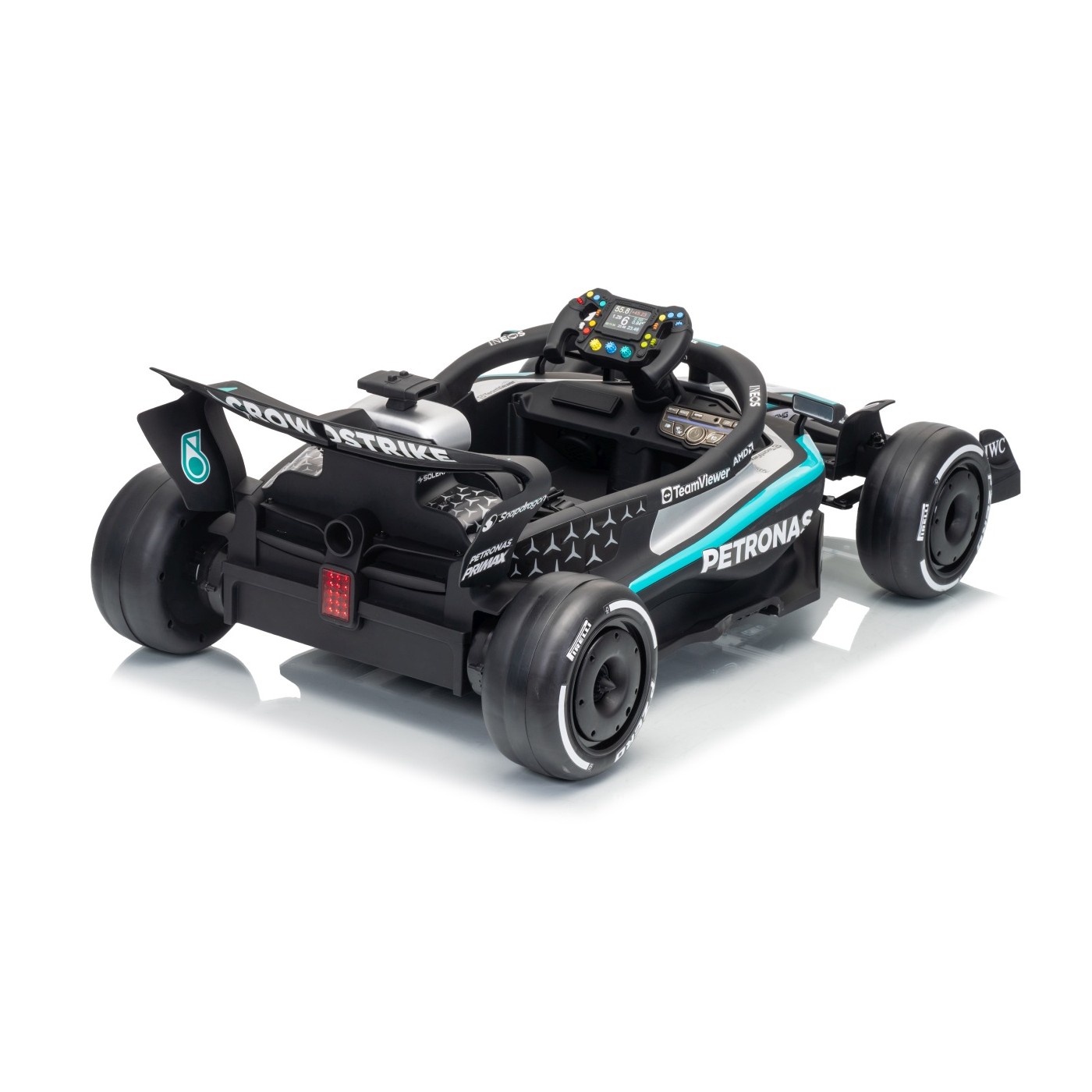 Vozidlo AMG PETRONAS F1 Čierne pretekárske auto