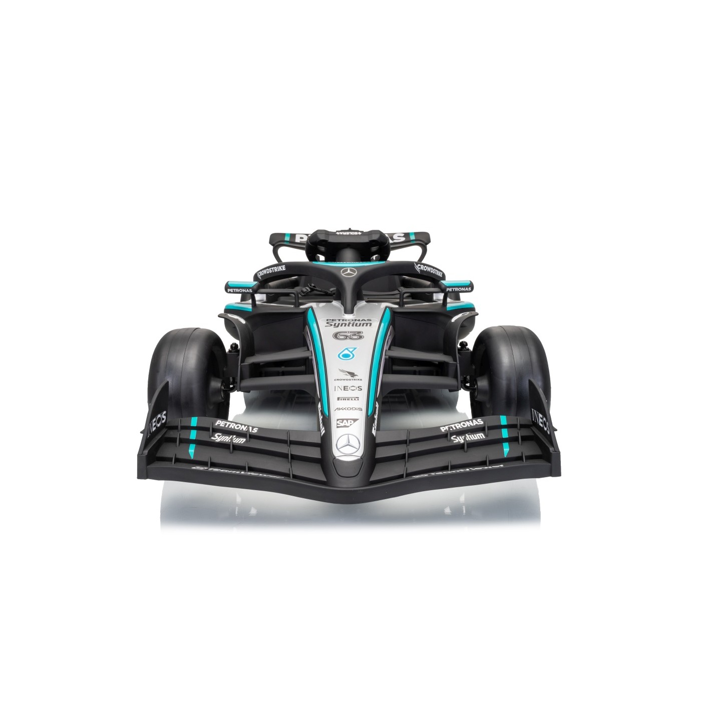 Vozidlo AMG PETRONAS F1 Čierne pretekárske auto