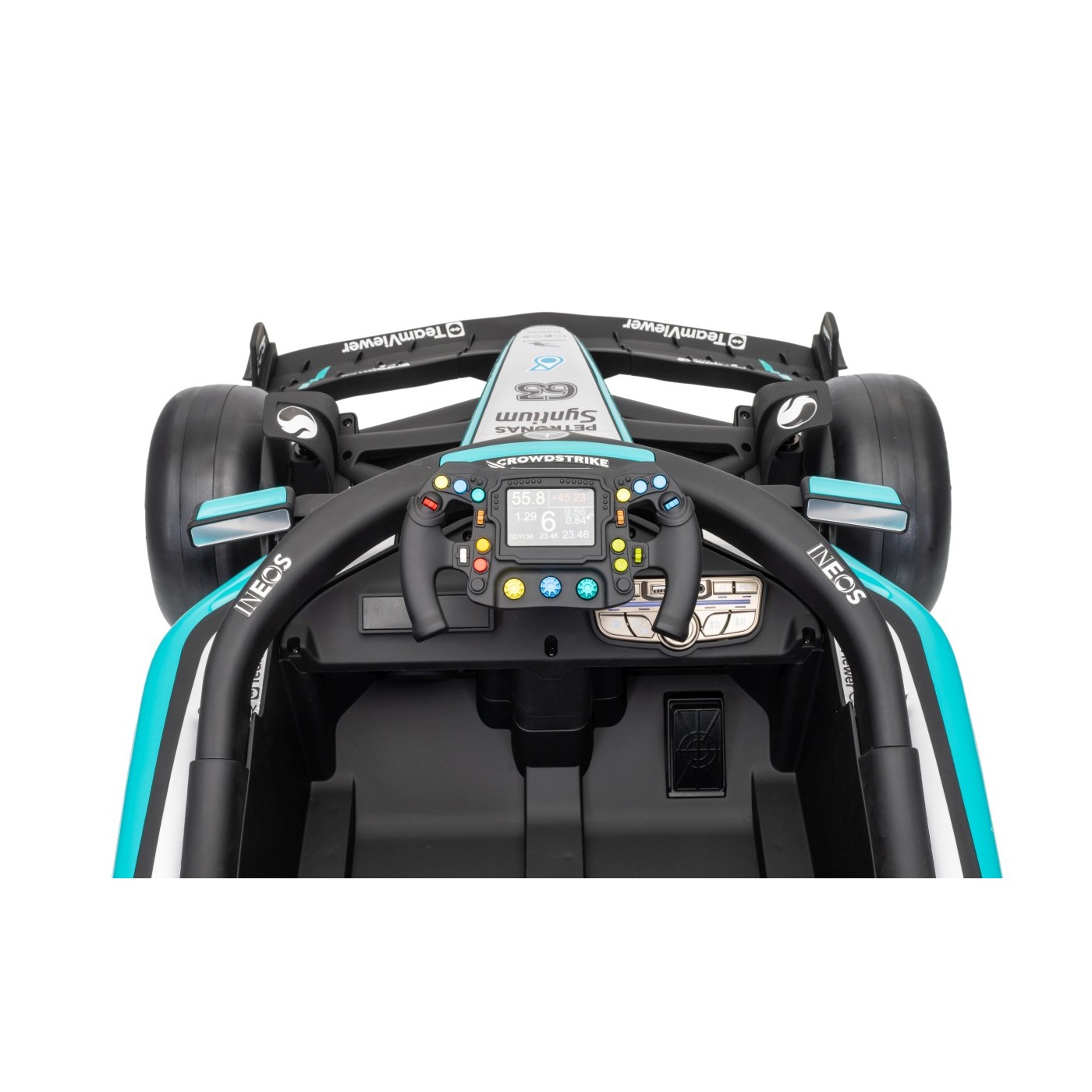 Vozidlo AMG PETRONAS F1 Čierne pretekárske auto