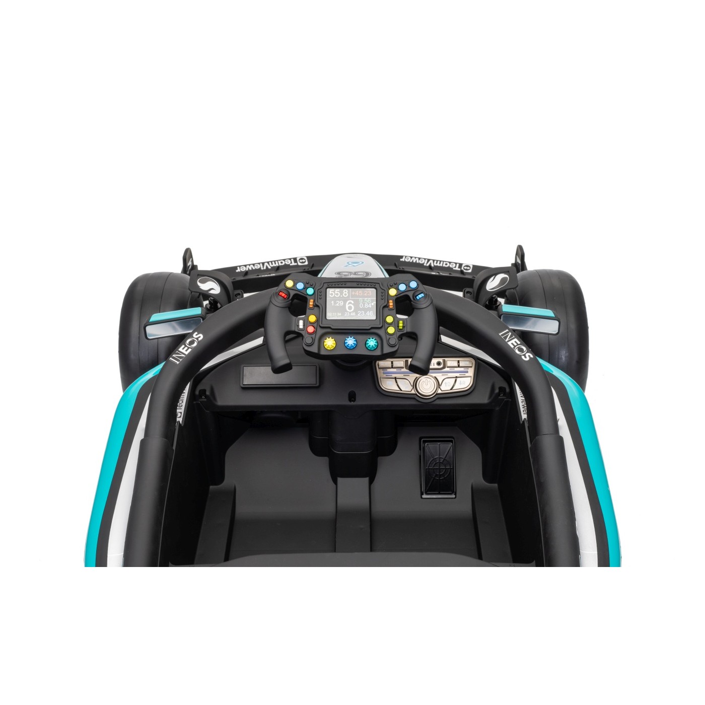 Vozidlo AMG PETRONAS F1 Čierne pretekárske auto