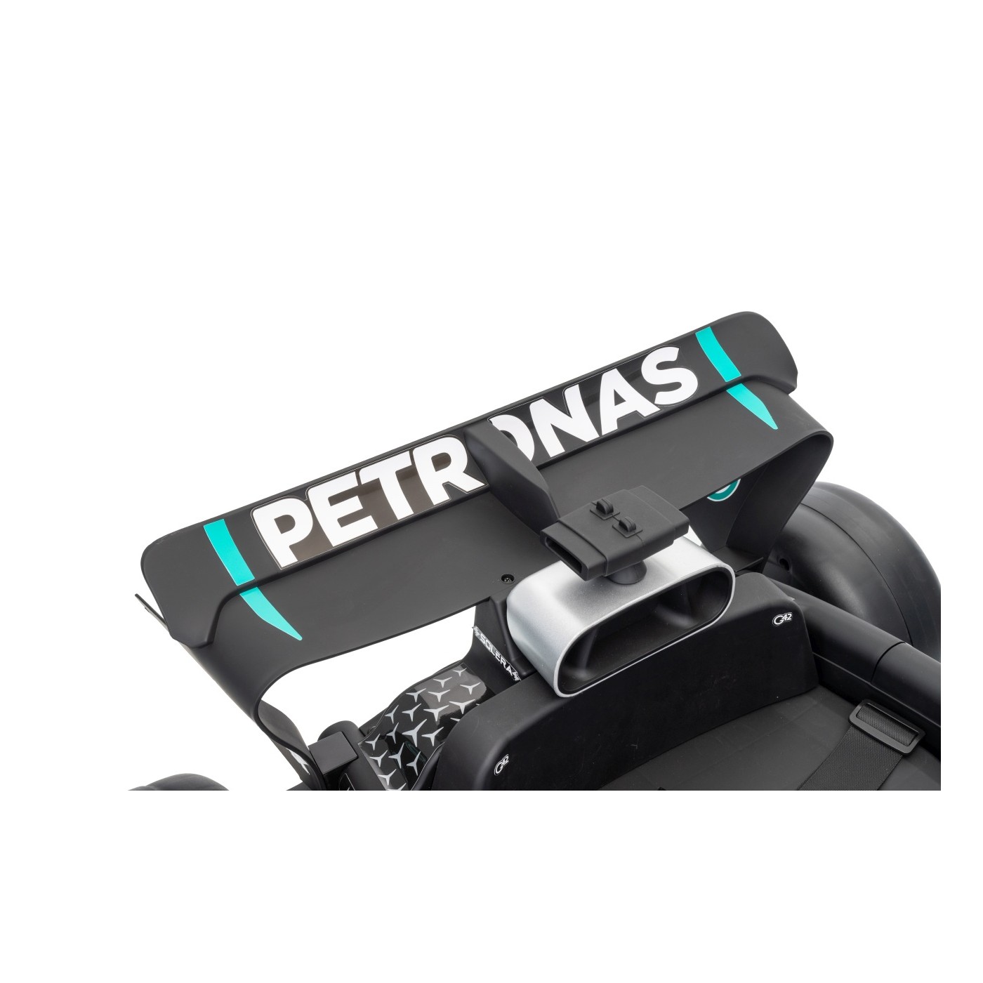 Vozidlo AMG PETRONAS F1 Čierne pretekárske auto