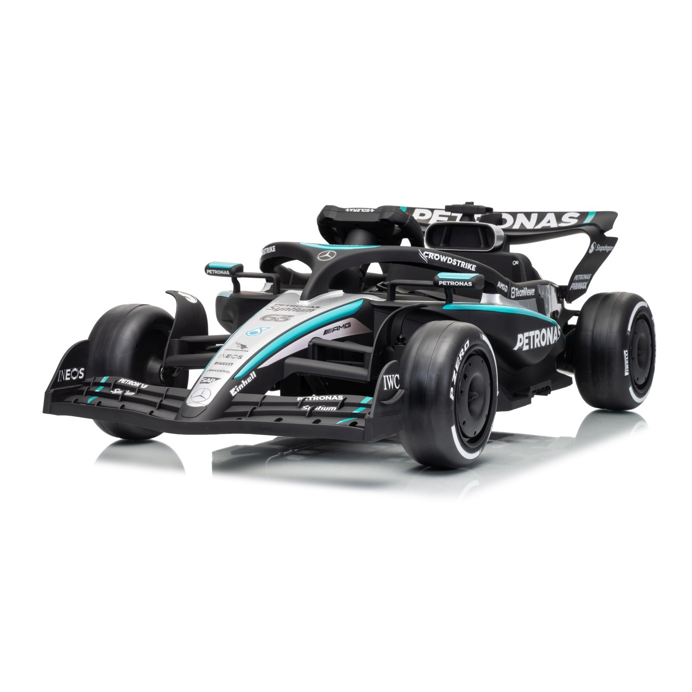 Vozidlo AMG PETRONAS F1 Čierne pretekárske auto