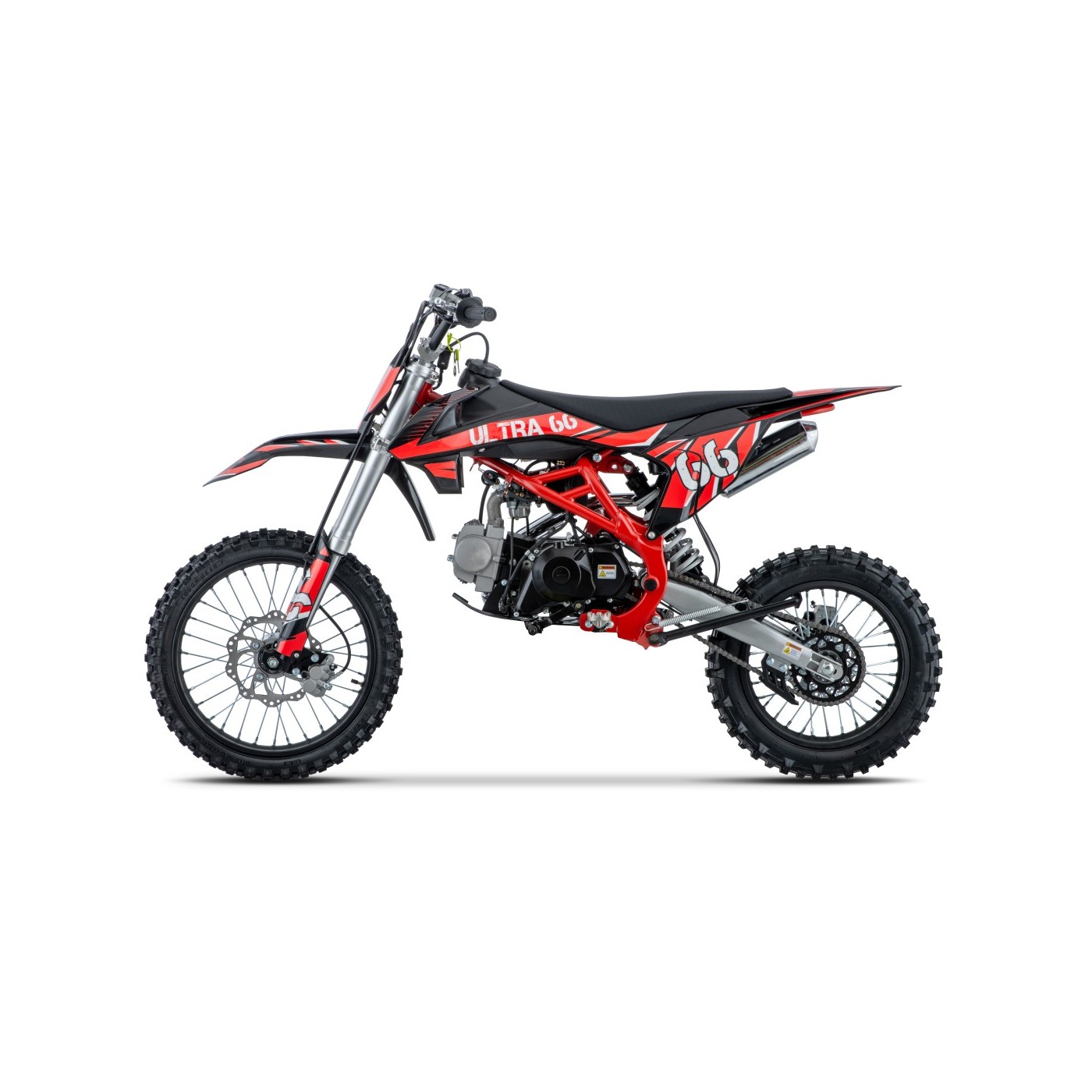 Spaľovací motor vozidla ULTRA 66 125cc červený
