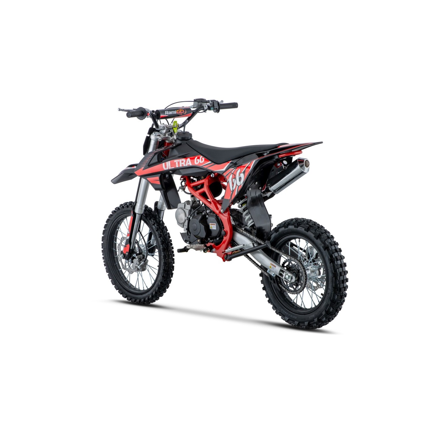 Spaľovací motor vozidla ULTRA 66 125cc červený