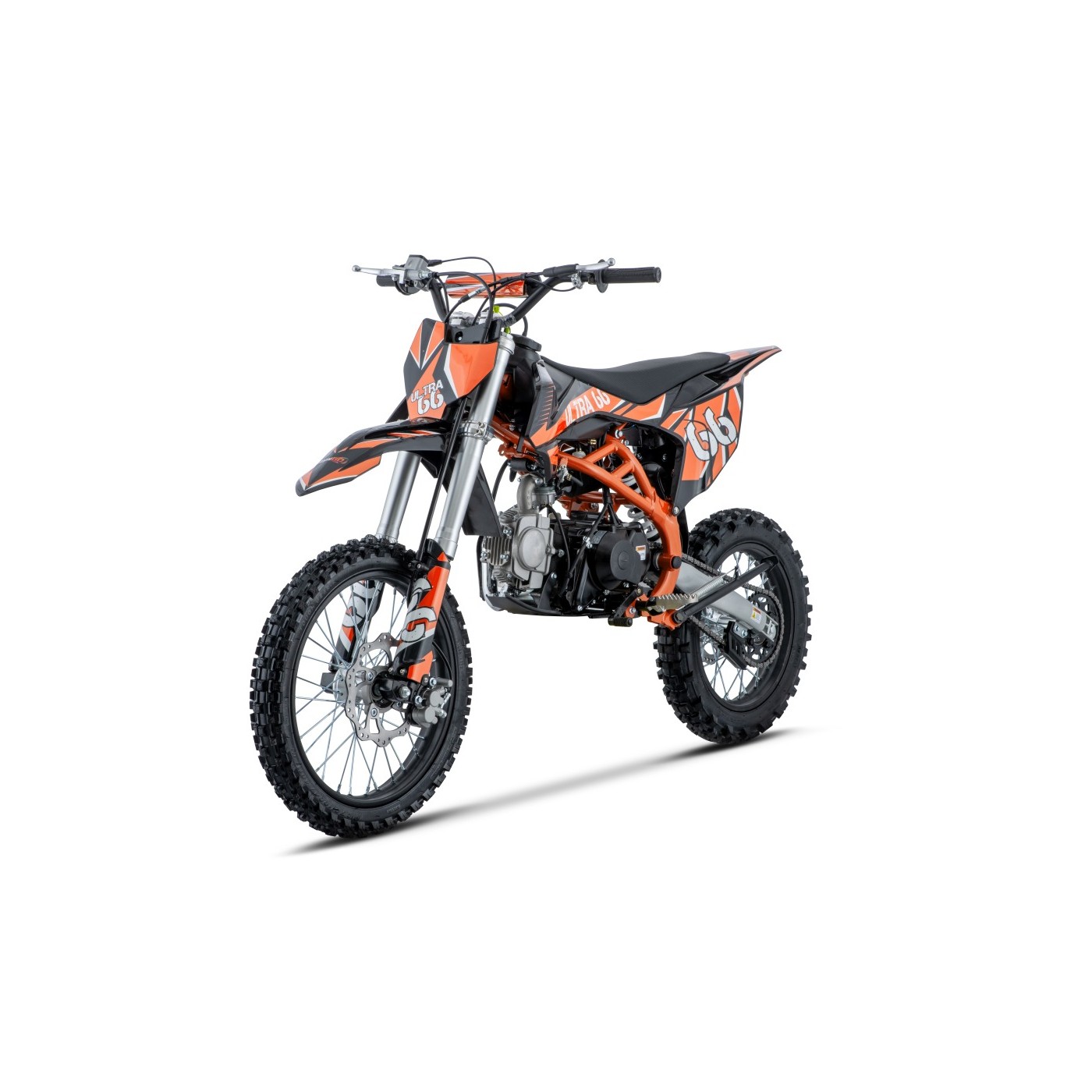 Spaľovací motor vozidla ULTRA 66 125cc oranžový