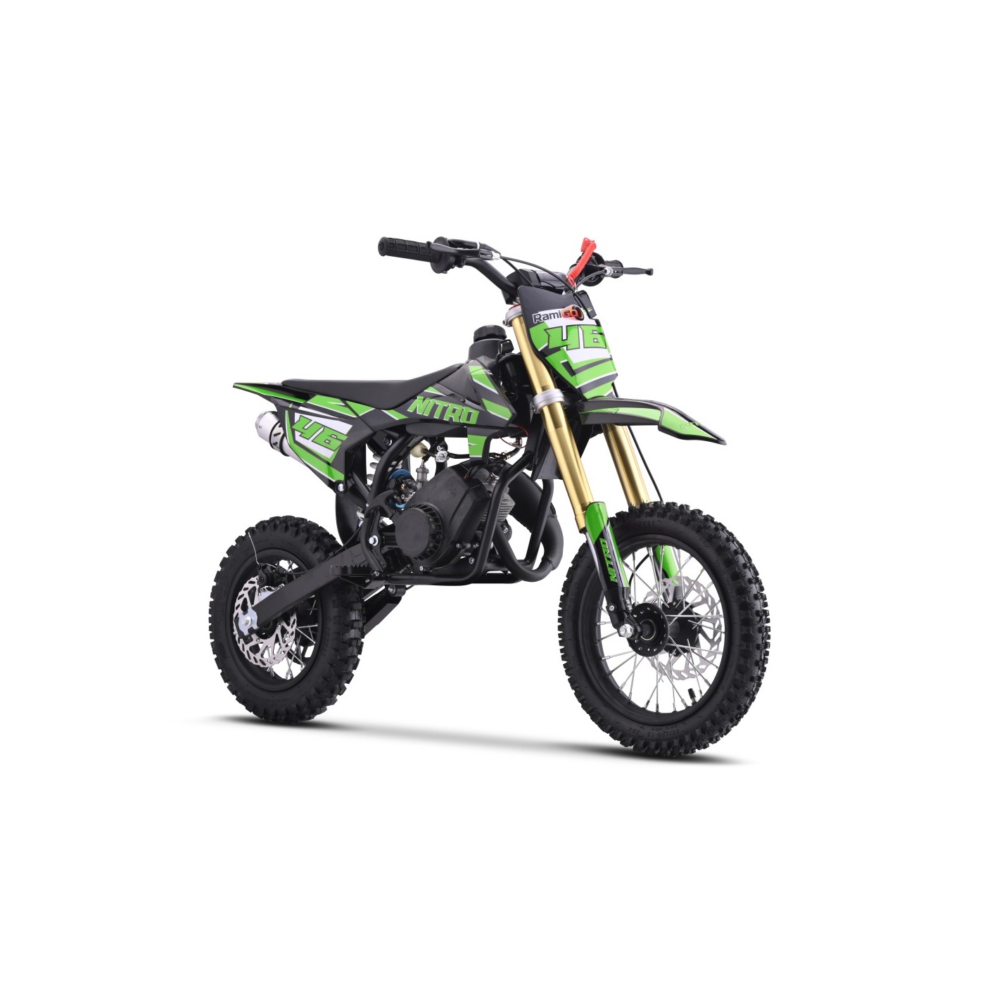 Vozidlo NITRO 60cc zelený spaľovací motor