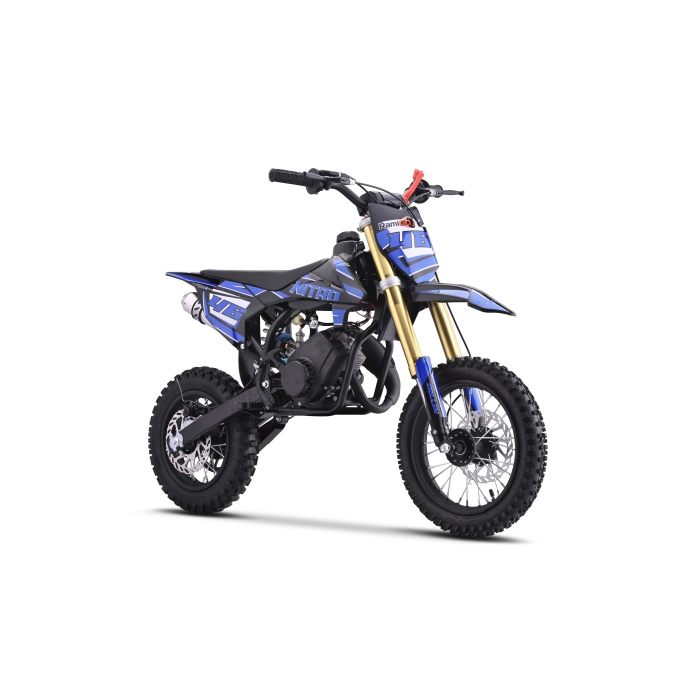 Vozidlo NITRO 60cc modrý spaľovací motor