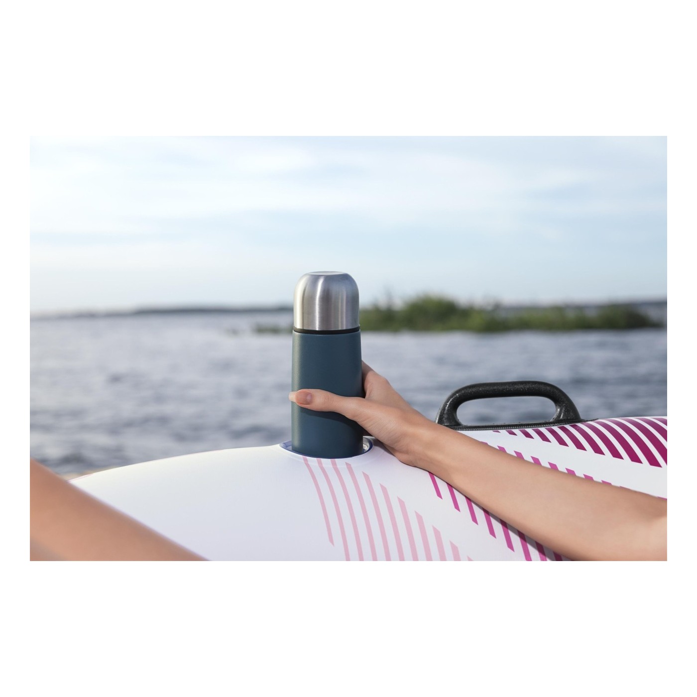 Plavecký kruh RAPID RIDER ružový 135 cm Bestway