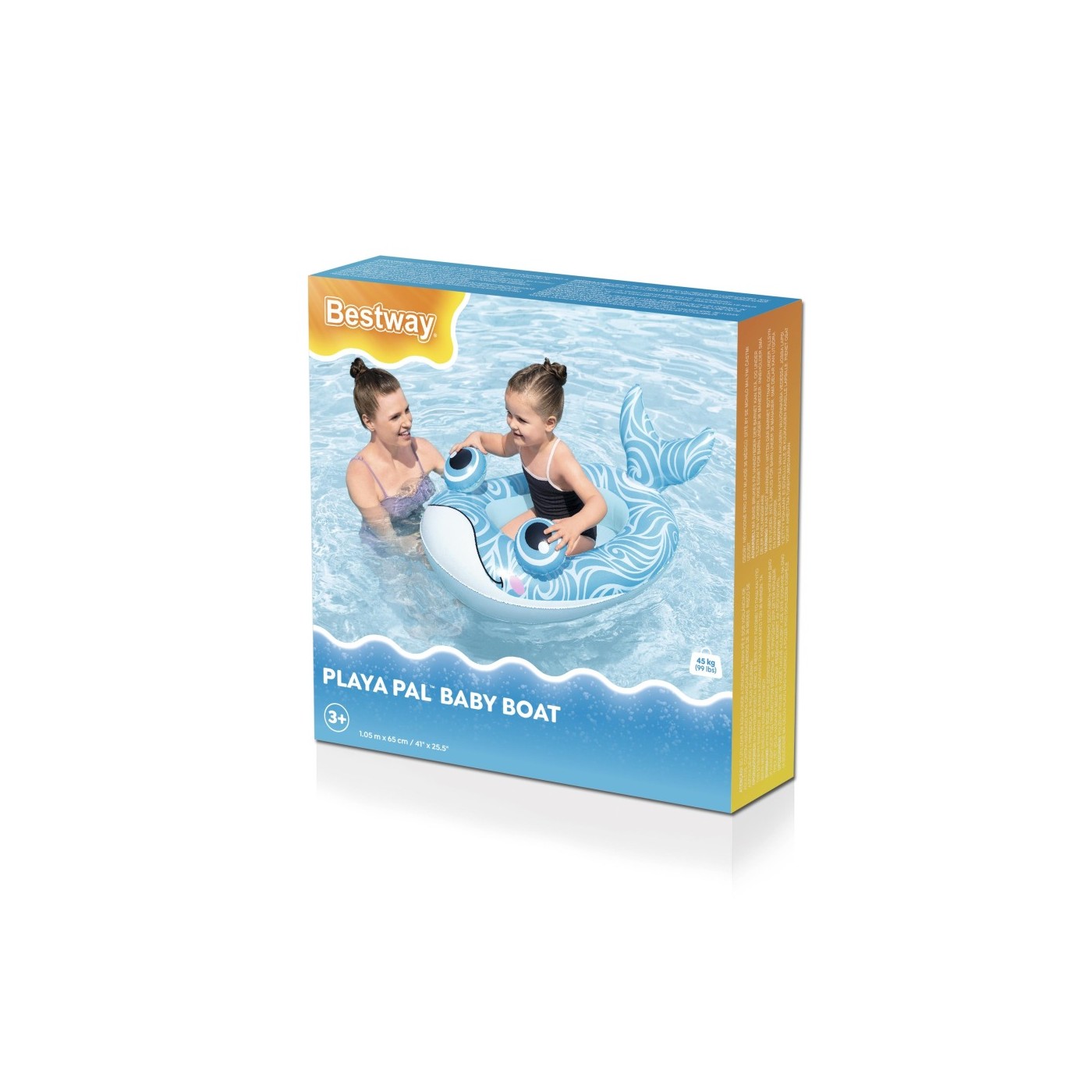 Pontón na veľrybu 105x65cm Bestway