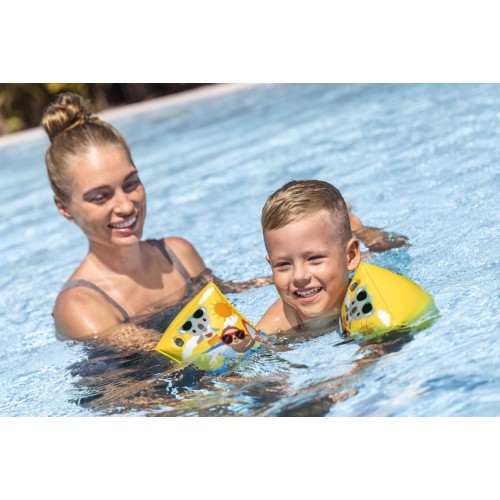 Ochranné návleky na ruky SUMMER SURF žlté 23x15 cm Bestway