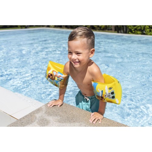 Ochranné návleky na ruky SUMMER SURF žlté 23x15 cm Bestway