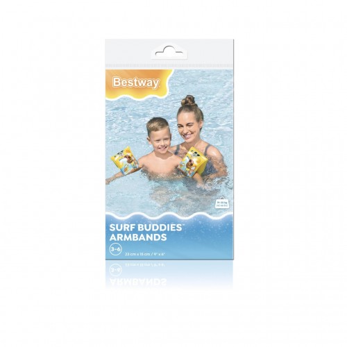 Ochranné návleky na ruky SUMMER SURF žlté 23x15 cm Bestway