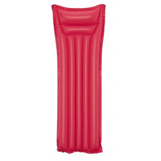 Nafukovací matrac červený BESTWAY 183x69cm + vankúš
