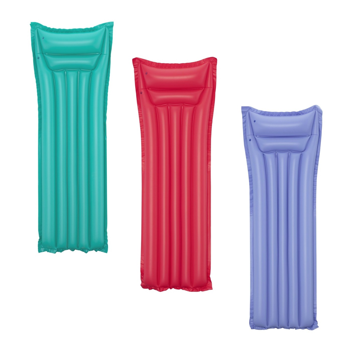 Nafukovací matrac červený BESTWAY 183x69cm + vankúš