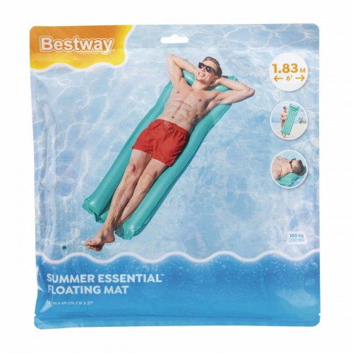 Matrac Plážový 183 69cm BESTWAY Zelený