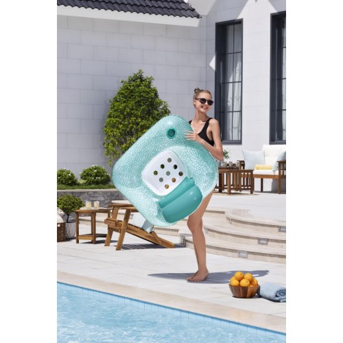 Nafukovací Fotel s vankúšom Plavacie koleso BESTWAY + Opravná sada