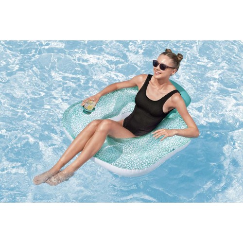 Nafukovací Fotel s vankúšom Plavacie koleso BESTWAY + Opravná sada