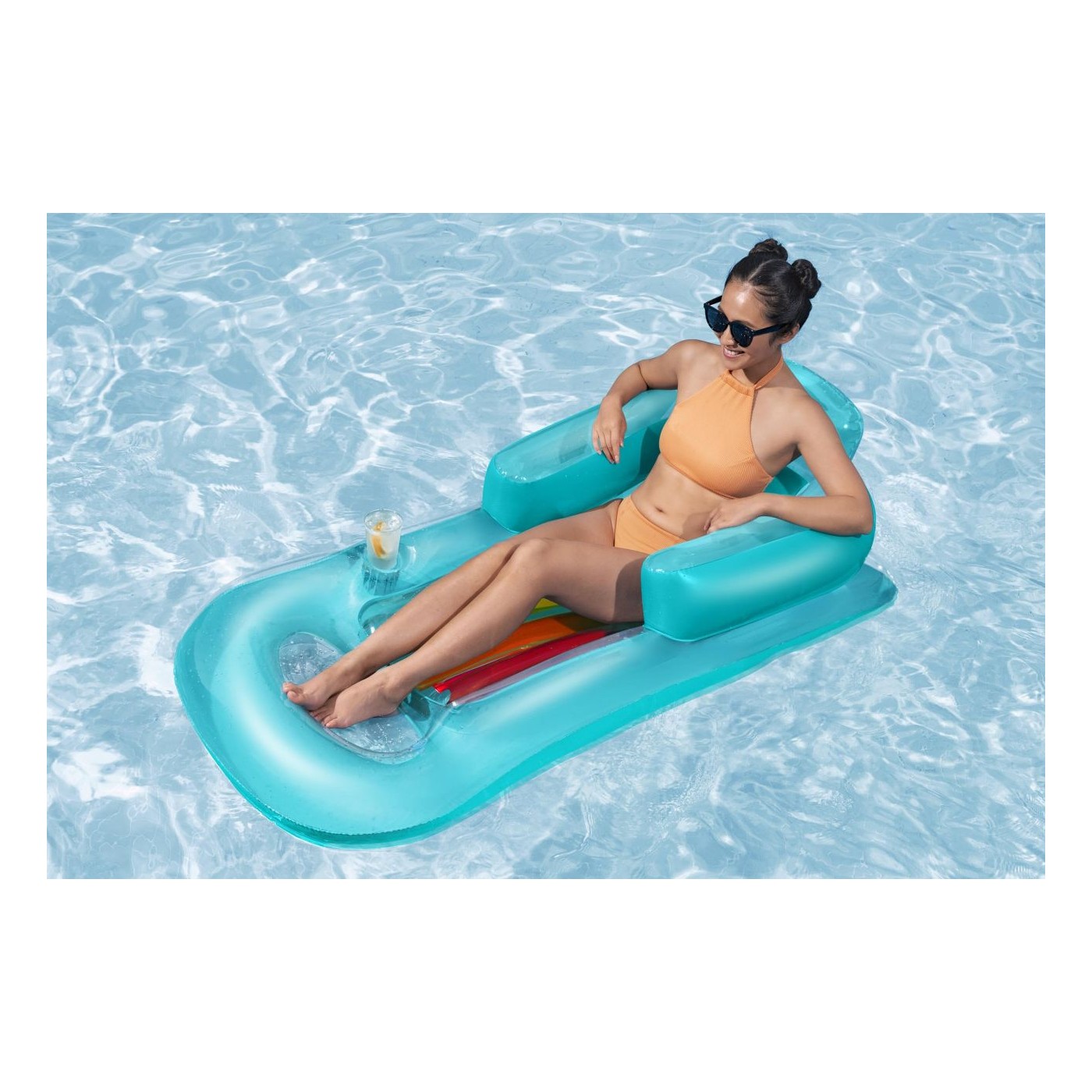 Matrac Ležadlo Modrý 161 84cm BESTWAY