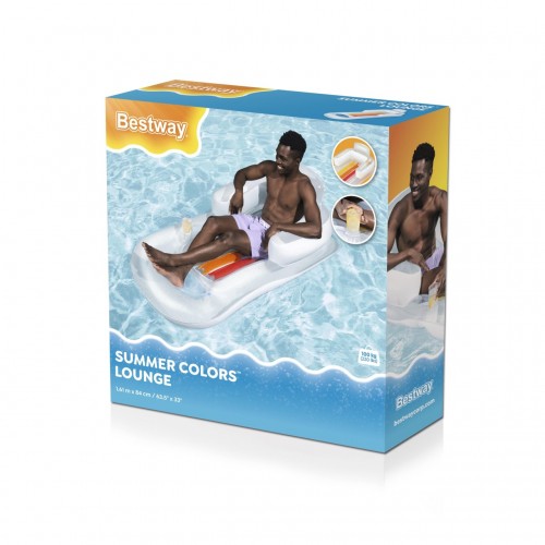 Matrac Ležadlo Biely 161 84 cm BESTWAY