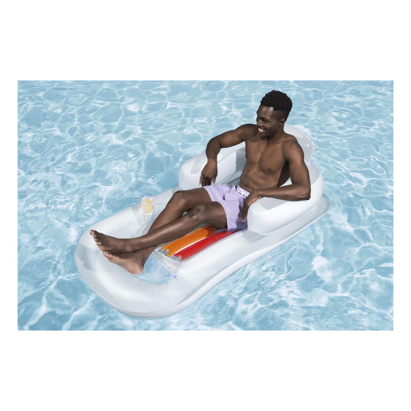 Matrac Ležadlo Biely 161 84 cm BESTWAY