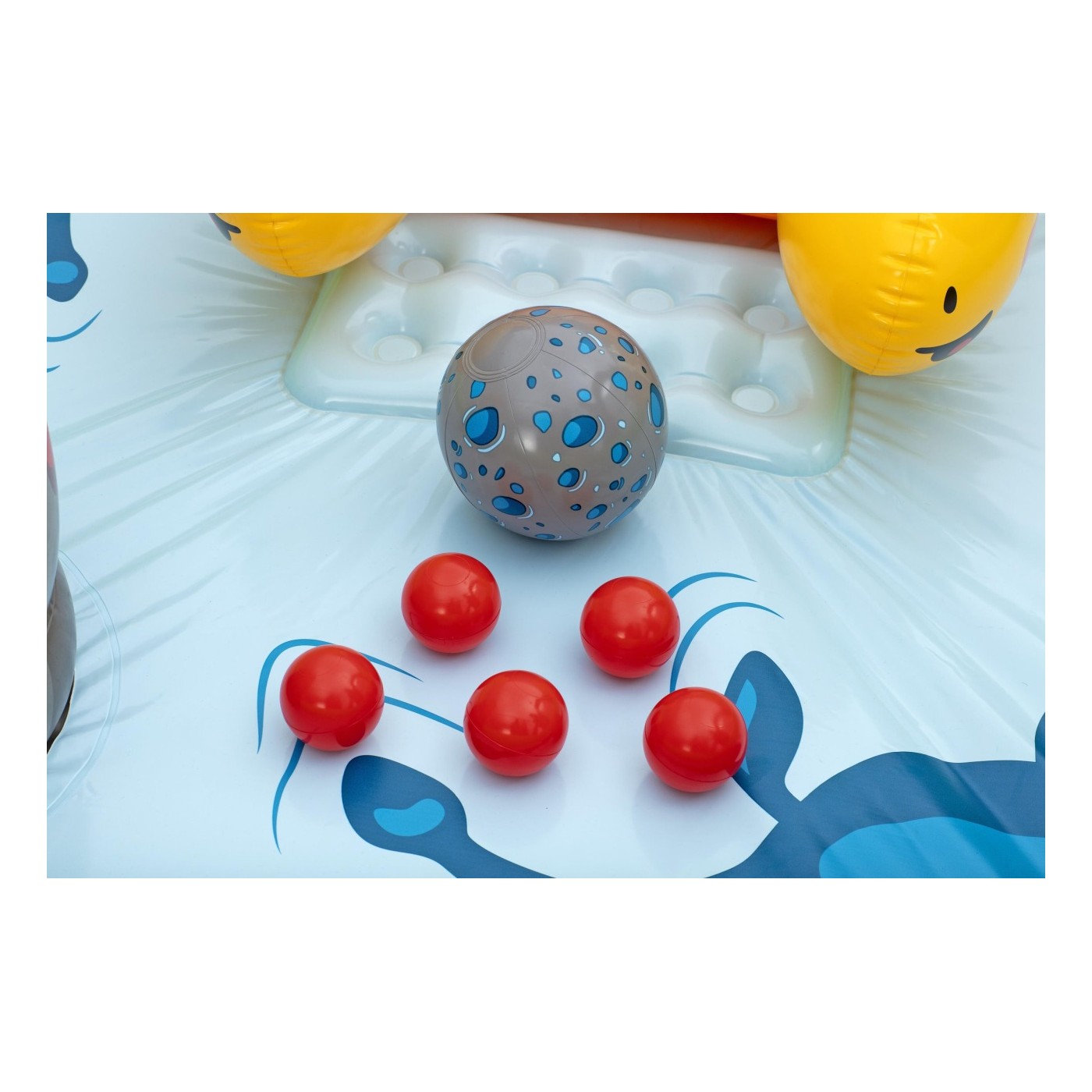 copy of Detské ihrisko na dvore Fantastické Akvárium 239x206x86 BESTWAY + Šmýkačka + Nafukovacie hračky