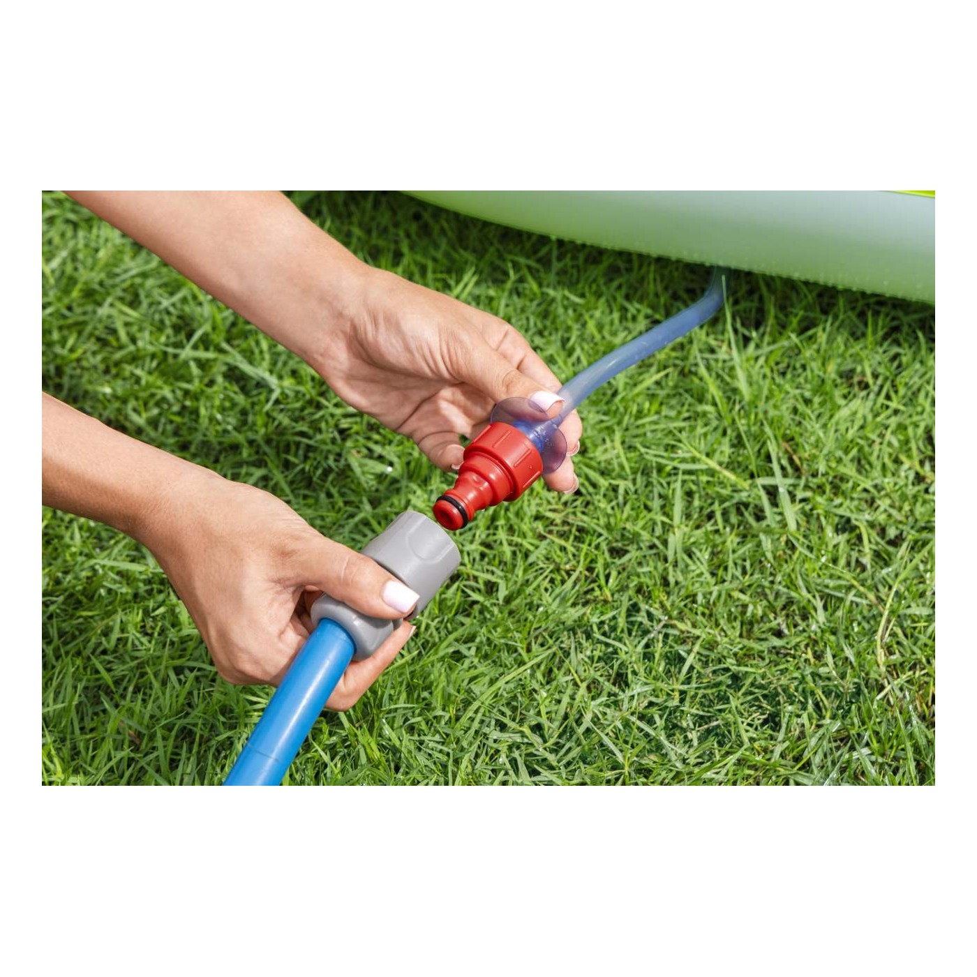 copy of Detské ihrisko na dvore Fantastické Akvárium 239x206x86 BESTWAY + Šmýkačka + Nafukovacie hračky