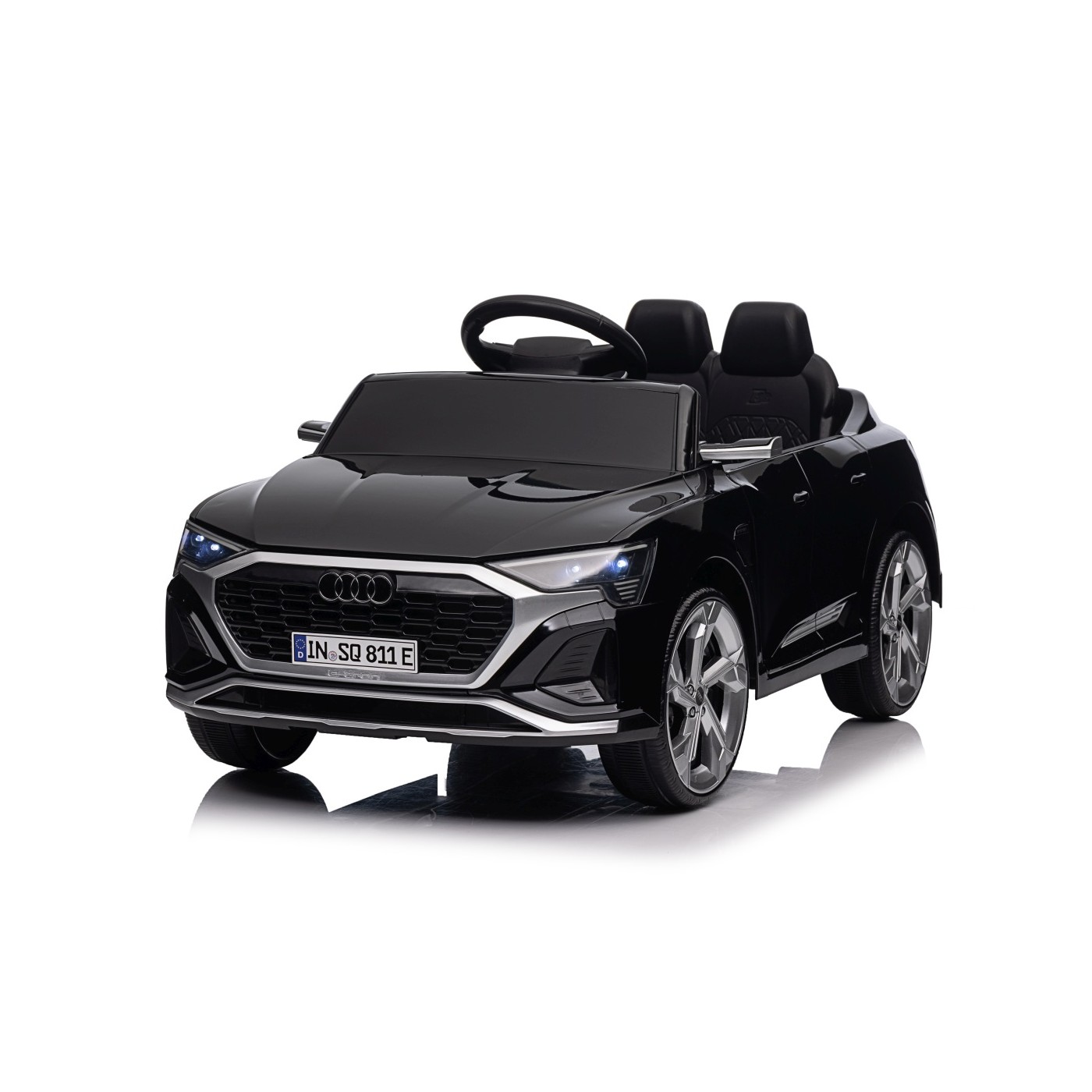 Čierne vozidlo Audi SQ8