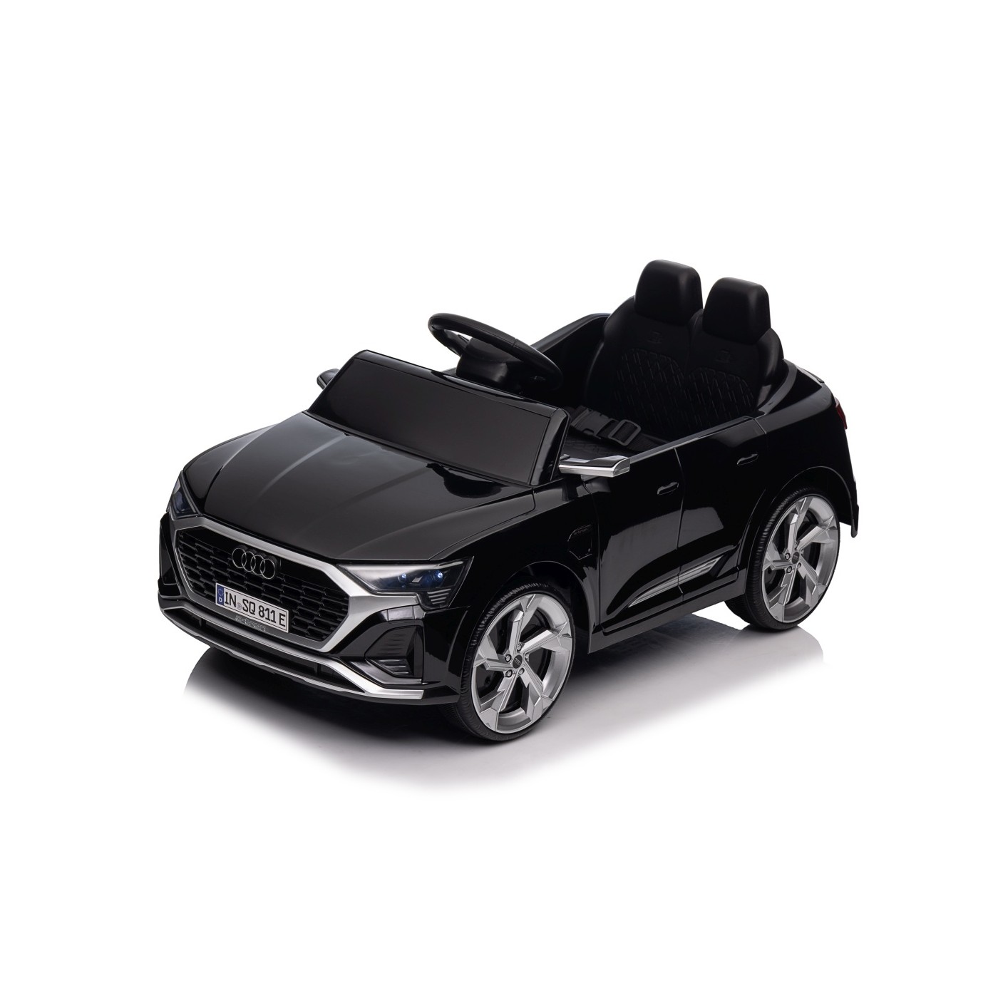 Čierne vozidlo Audi SQ8