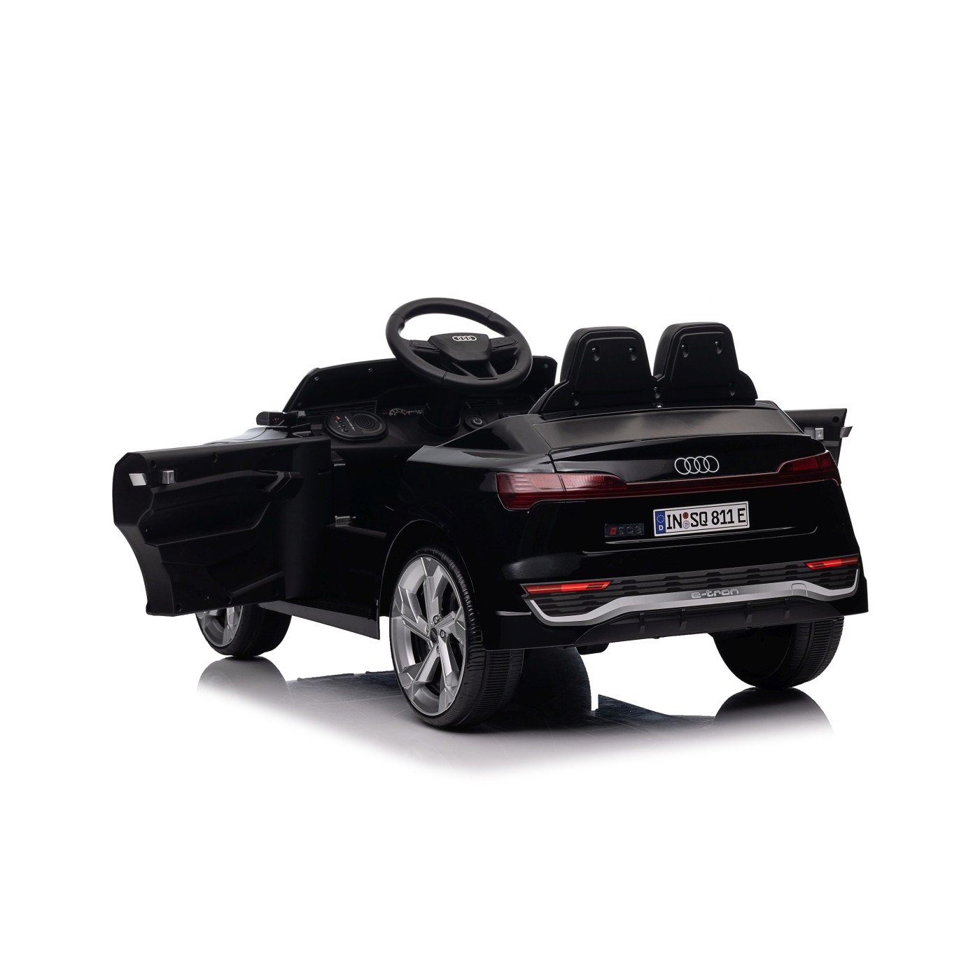 Čierne vozidlo Audi SQ8