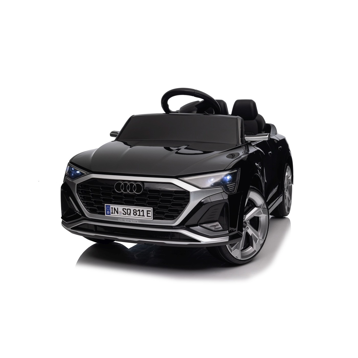 Čierne vozidlo Audi SQ8