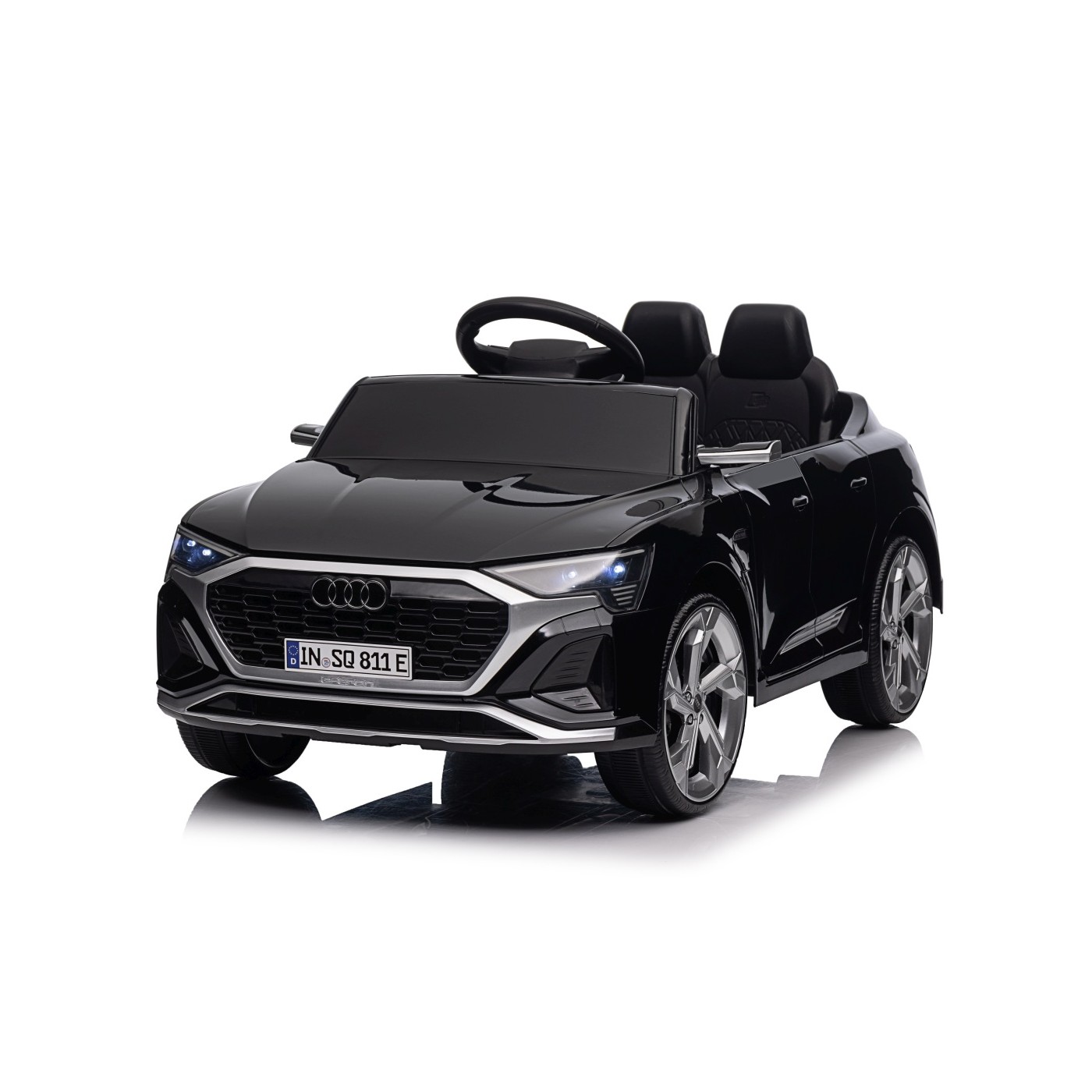 Čierne vozidlo Audi SQ8