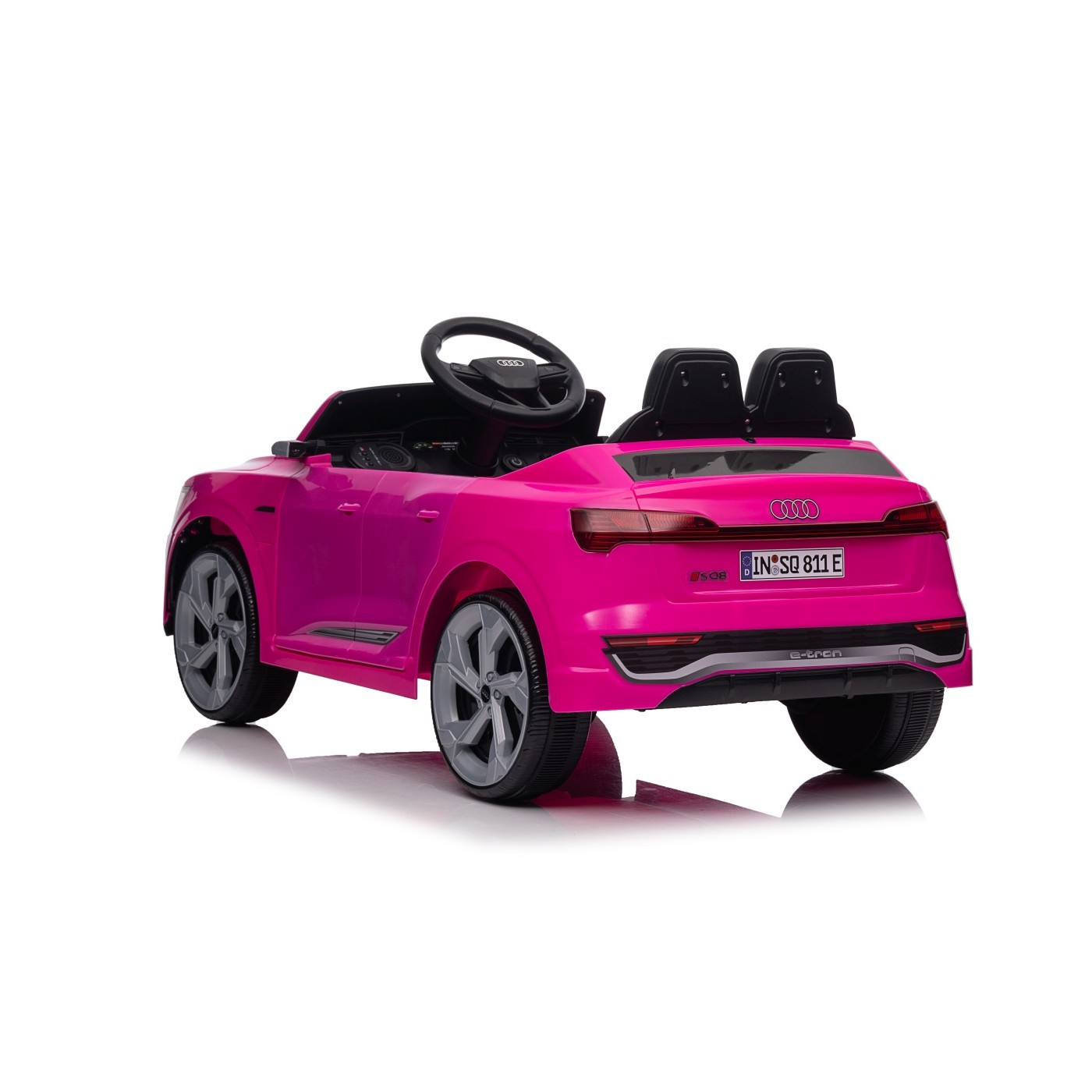 Ružové vozidlo Audi SQ8