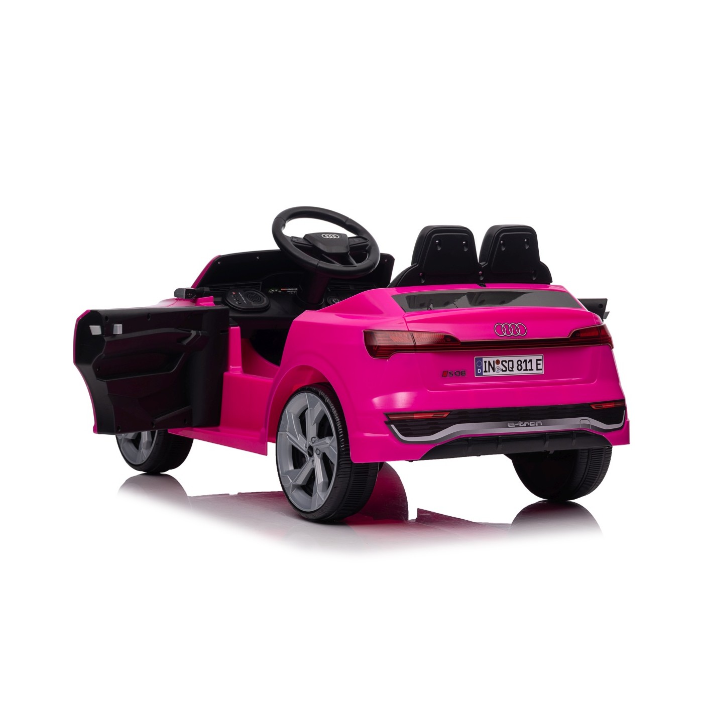 Ružové vozidlo Audi SQ8
