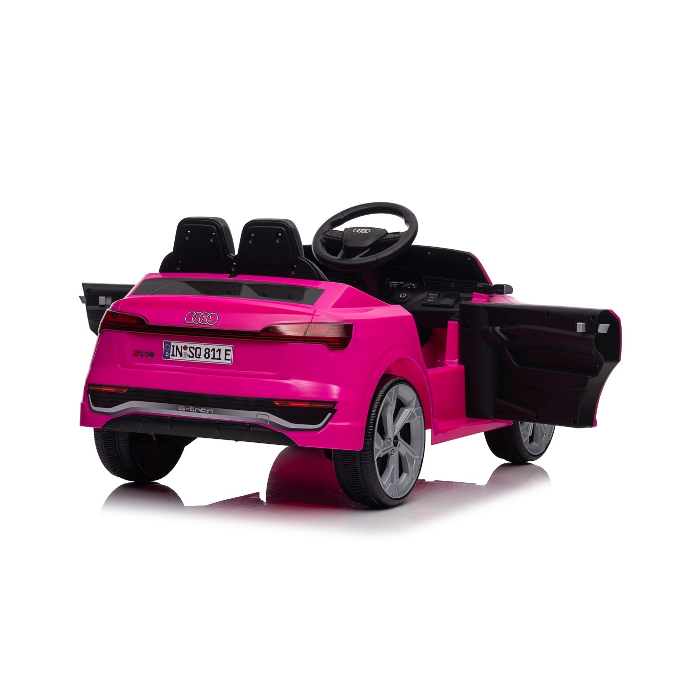 Ružové vozidlo Audi SQ8