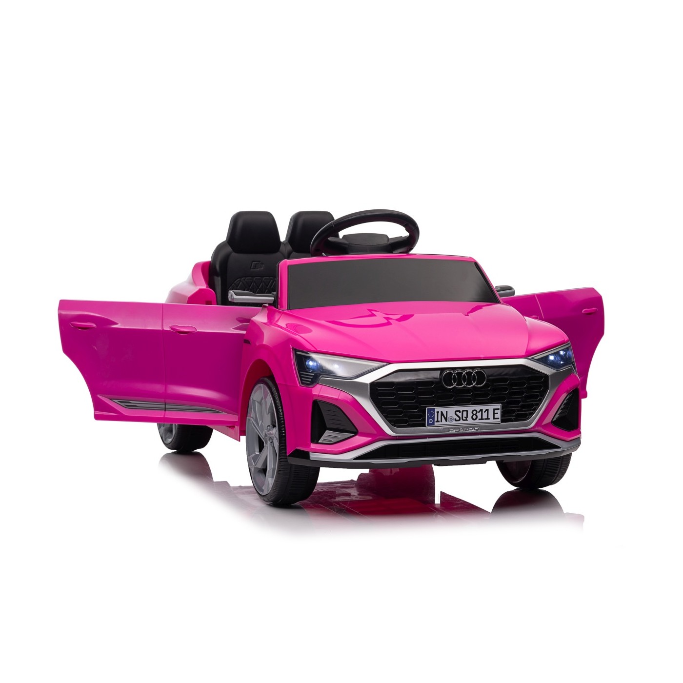 Ružové vozidlo Audi SQ8