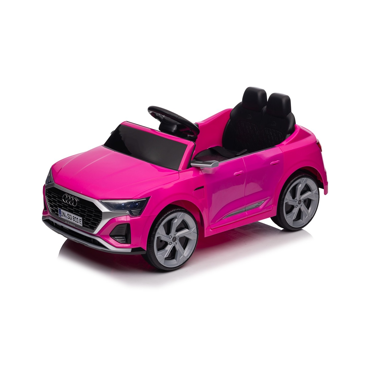 Ružové vozidlo Audi SQ8