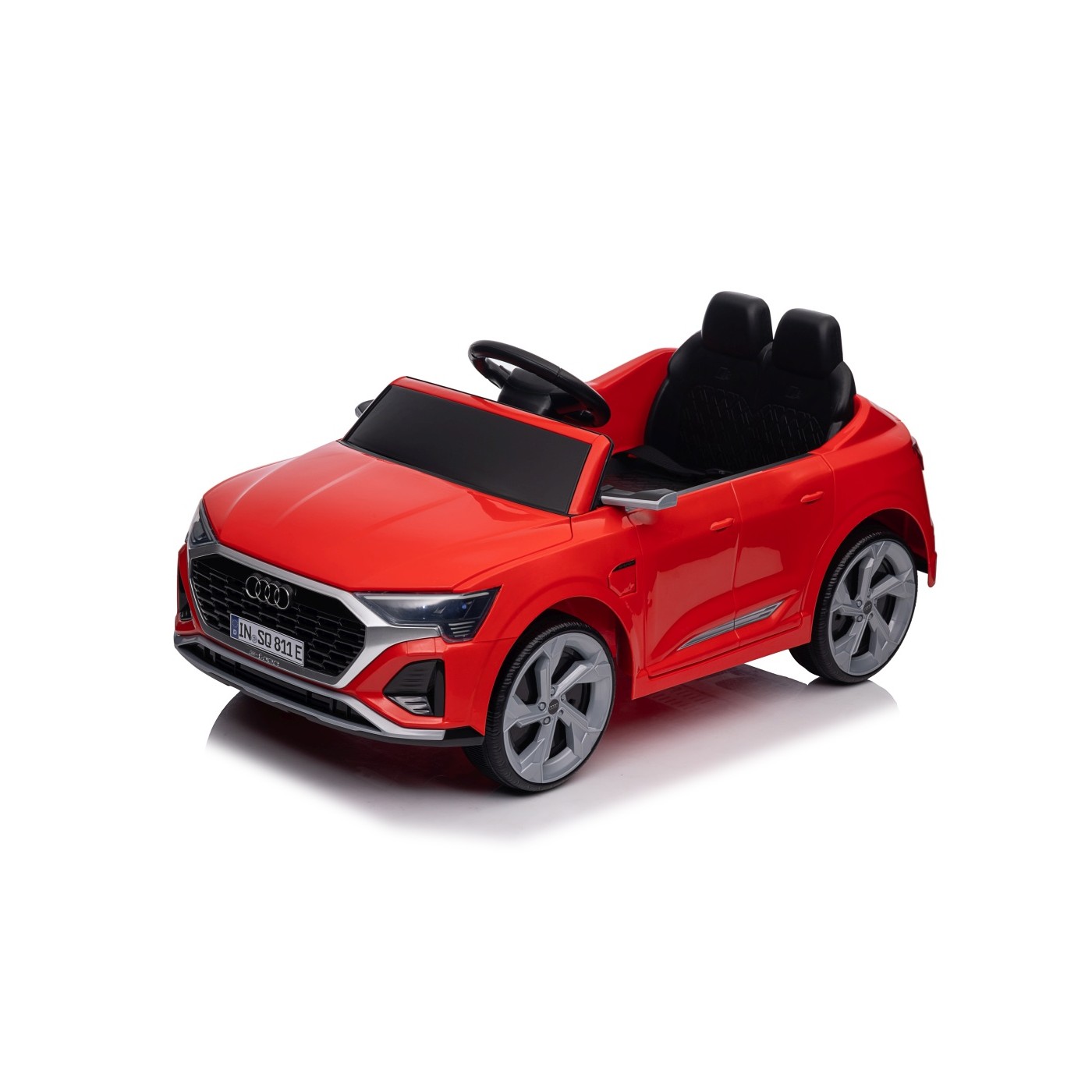 Audi SQ8 Červené vozidlo