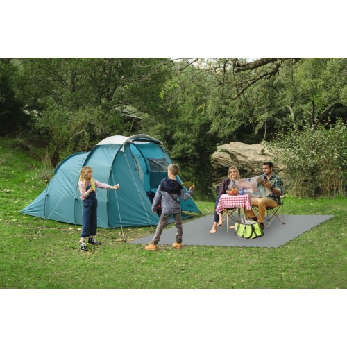 Penová Podložka pod bazén záhradný Sivá 9 ks. 50x50cm BESTWAY