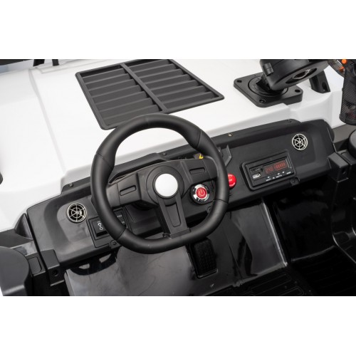 Kočík PROSPECTOR 4x4 STRONG biely