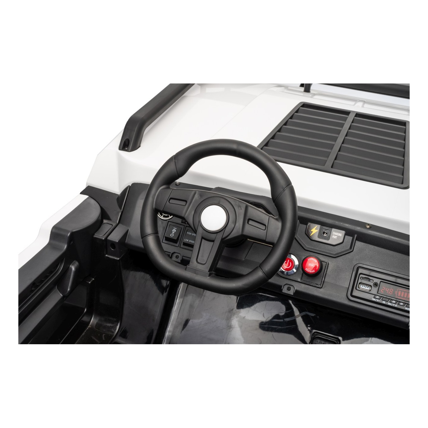 Kočík PROSPECTOR 4x4 STRONG biely