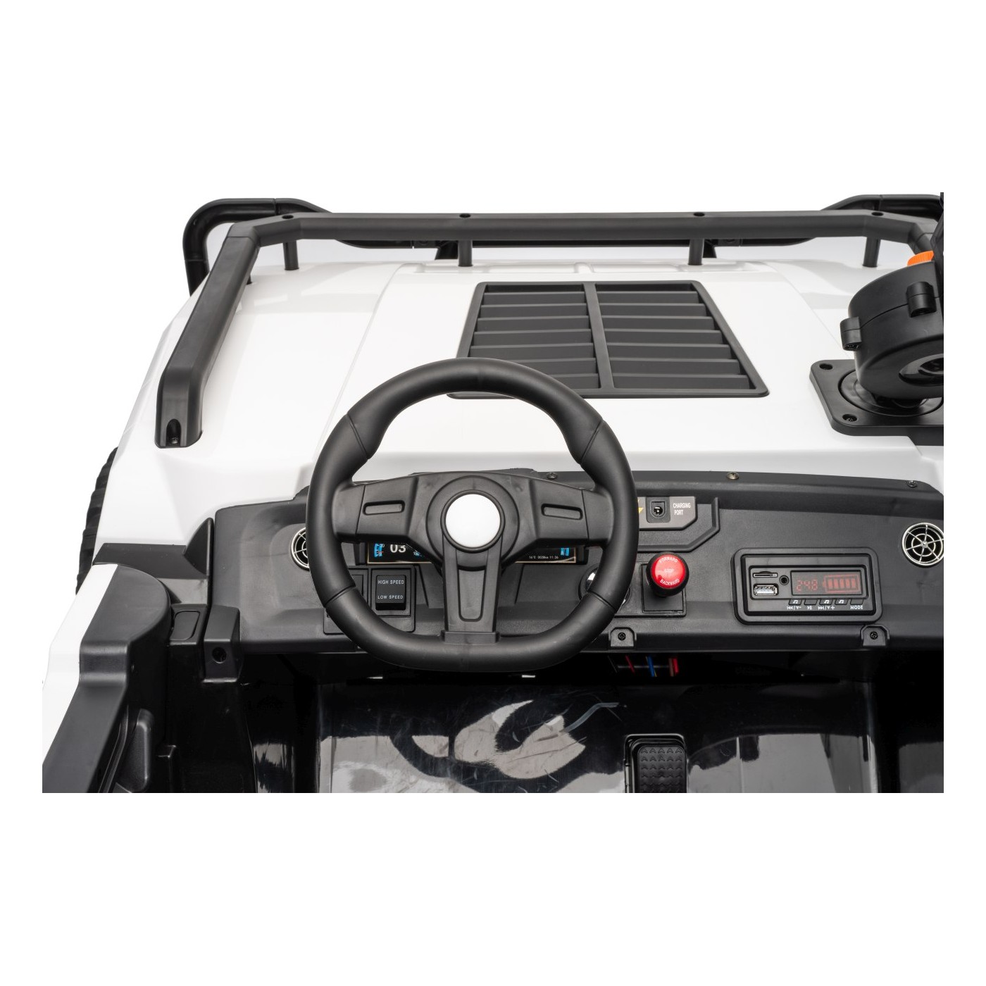 Kočík PROSPECTOR 4x4 STRONG biely