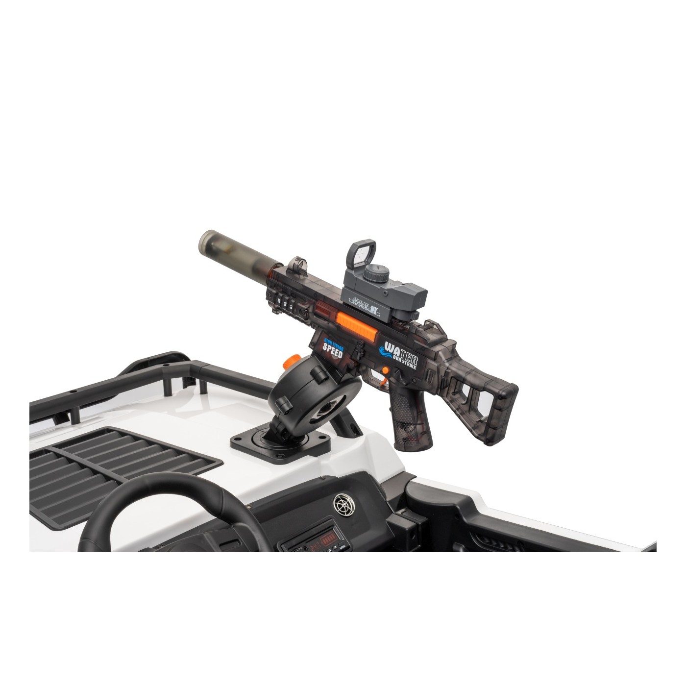 Kočík PROSPECTOR 4x4 STRONG biely