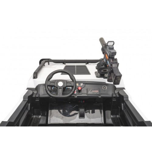 Kočík PROSPECTOR 4x4 STRONG biely