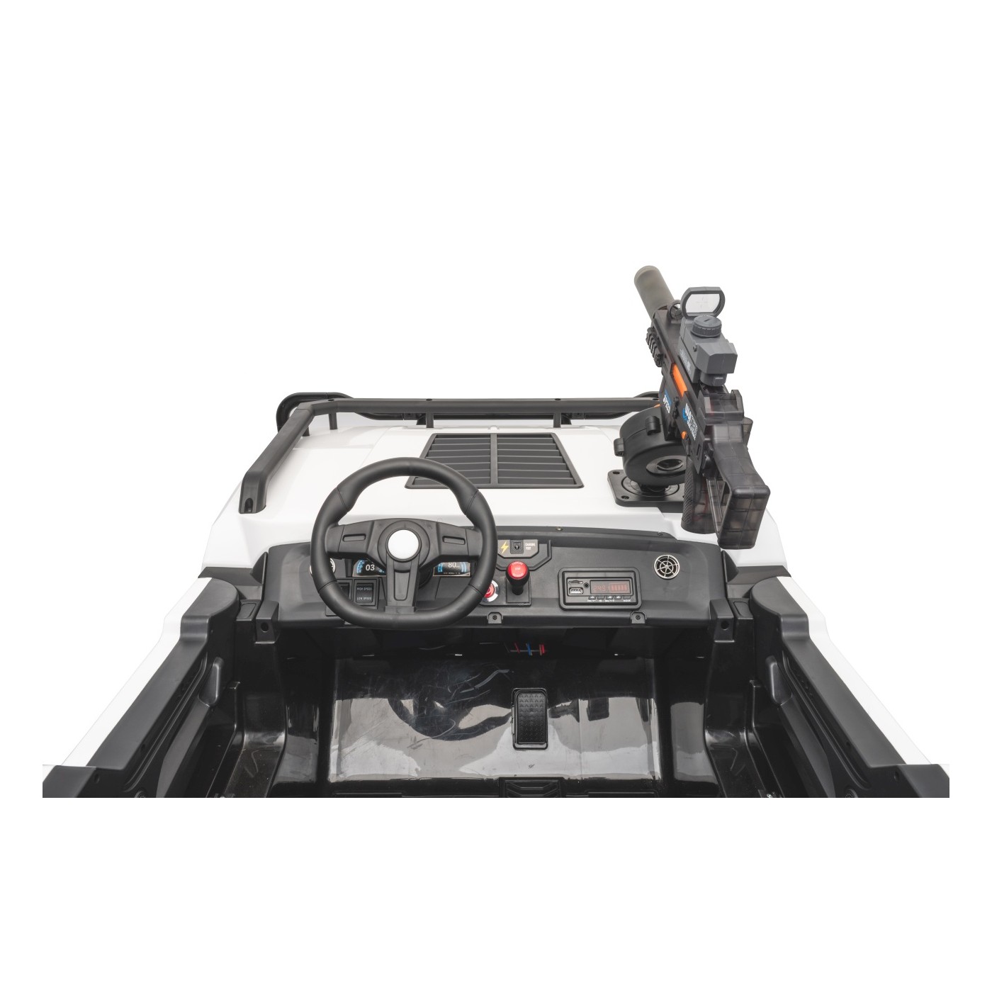 Kočík PROSPECTOR 4x4 STRONG biely